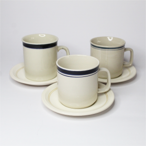 Set de 3 tazas Azul