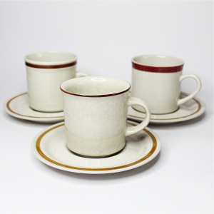 Set de 3 tazas Café