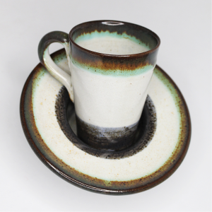 Taza expreso con plato