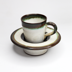 Taza expreso con plato
