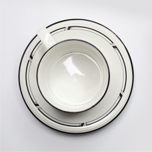 Taza Única con plato Único