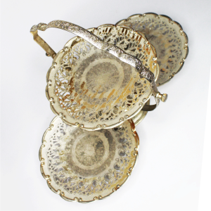 Bandeja Vintage ‘Queen Anne’ Silver Plate