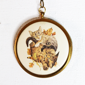 Set Medallones Felinos