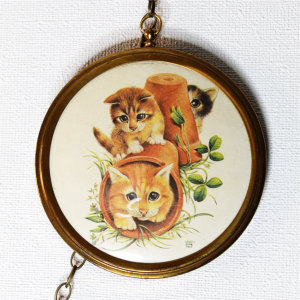 Set Medallones Felinos