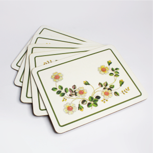 Set de individuales floral