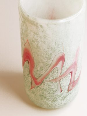 Lapicero de vidrio